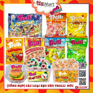 Kẹo dẻo trolli đức các loại