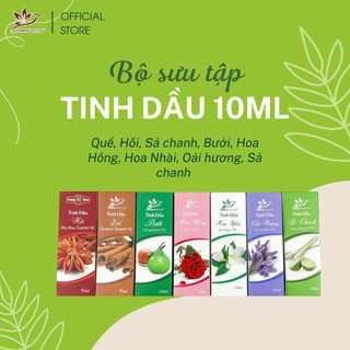 Tinh dầu Aforex Quế / Hồi / Sả chanh / Bưởi / Hoa Hồng / Hoa Nhài / Oải Hương dung tích 10ml