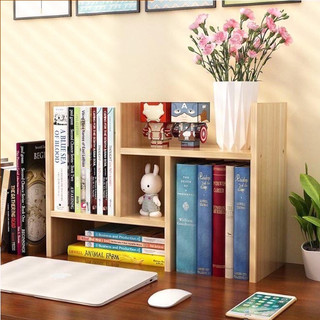 Kệ sách gỗ mini lắp ghép để bàn học