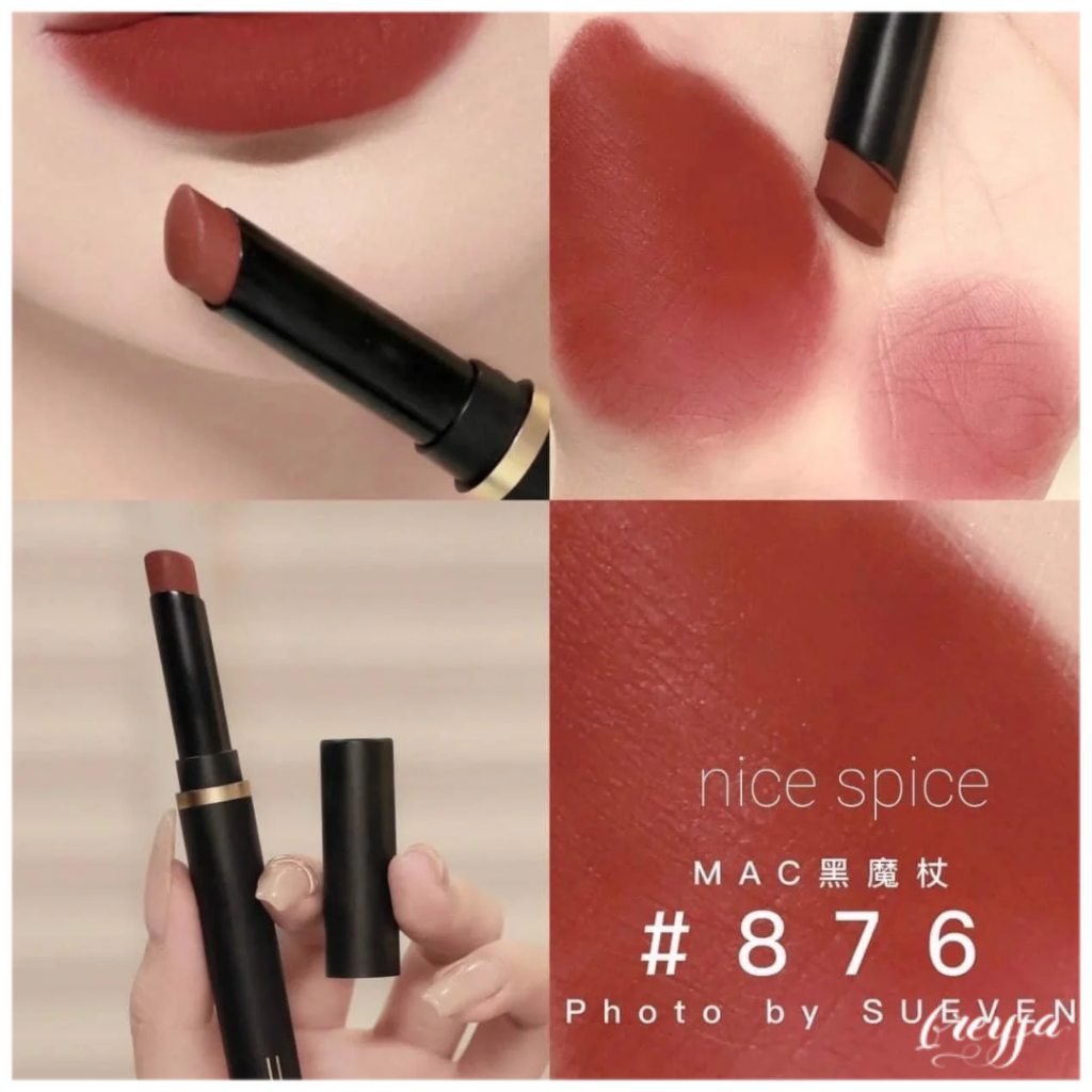 Son MAC Slim Stick - MAC Powder Kiss Velvet Blur Slim Stick Lipstick - Đủ Các Màu Siêu Hot - Freyja.Store