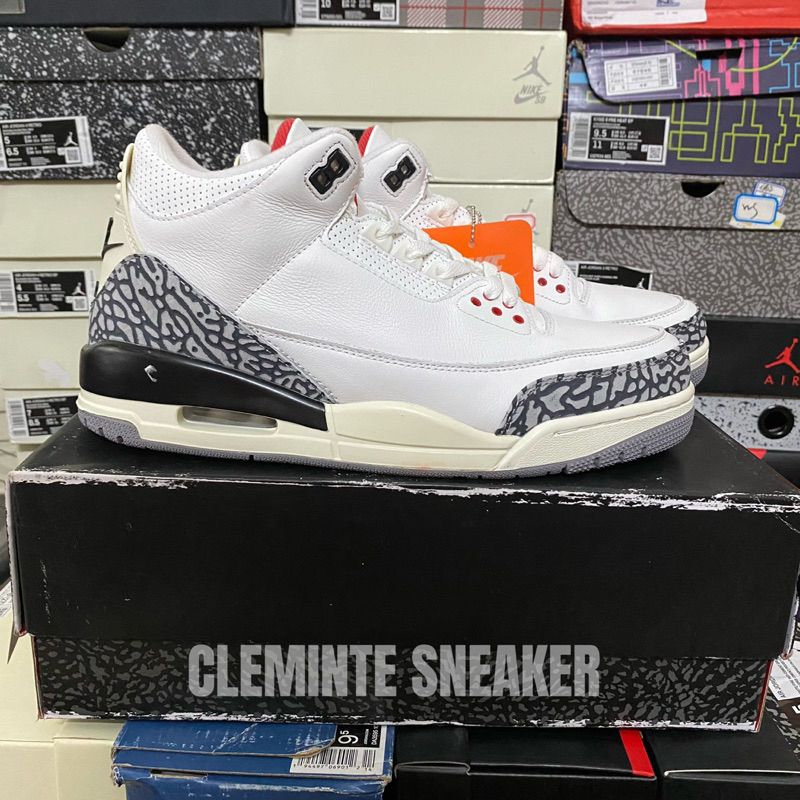 Giày Jordan 3 Retro White Cement Reimagined