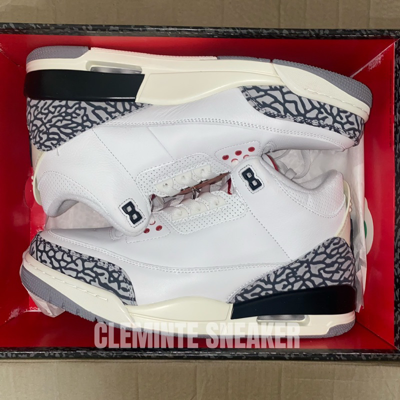 Giày Jordan 3 Retro White Cement Reimagined