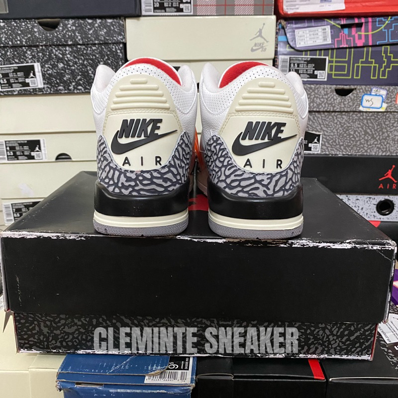 Giày Jordan 3 Retro White Cement Reimagined