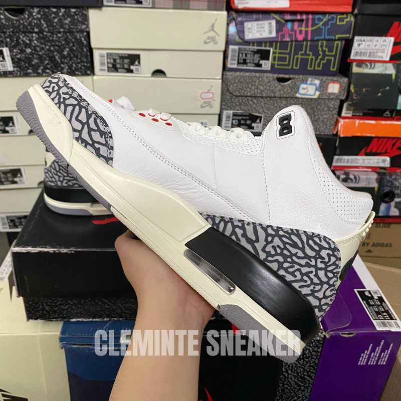 Giày Jordan 3 Retro White Cement Reimagined