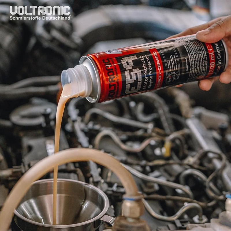 Phụ gia nhớt Voltronic E59 Moto-Schutz Engine Protector - Phủ sứ Ceramic động cơ
