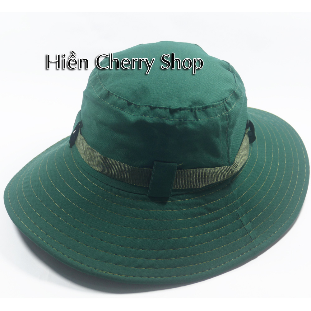 NÓN TAI BÈO, bo nam trơn vành rộng 9cm mùa hè xanh, chống nắng tốt dành cho mọi người làm việc ngoài trời.