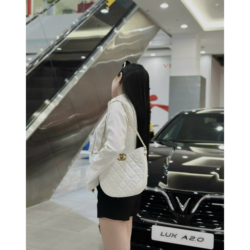 Túi xách ô trám size to túi tote nữ công sở thanh lịch kèm dây đan