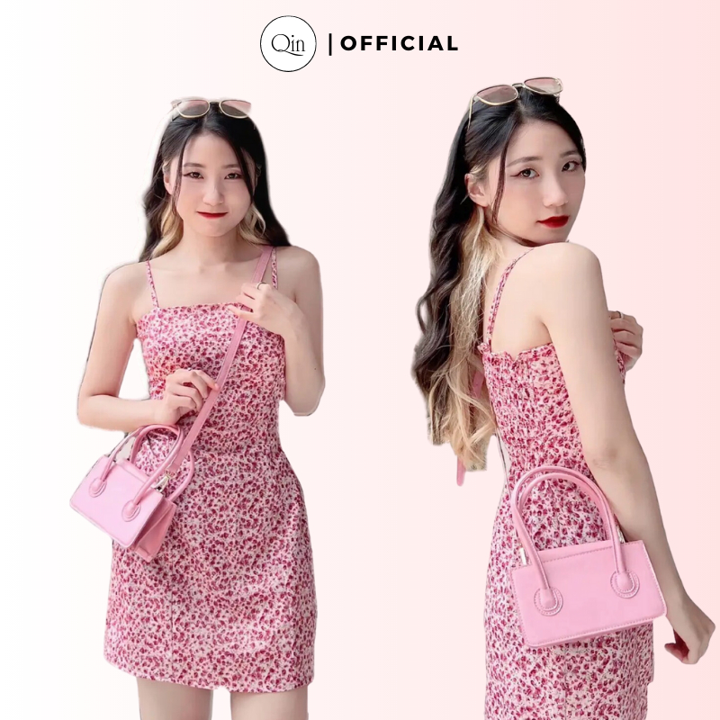 Túi Xách Nữ Mini Qin Màu Trơn Phong Cách Hàn Quốc