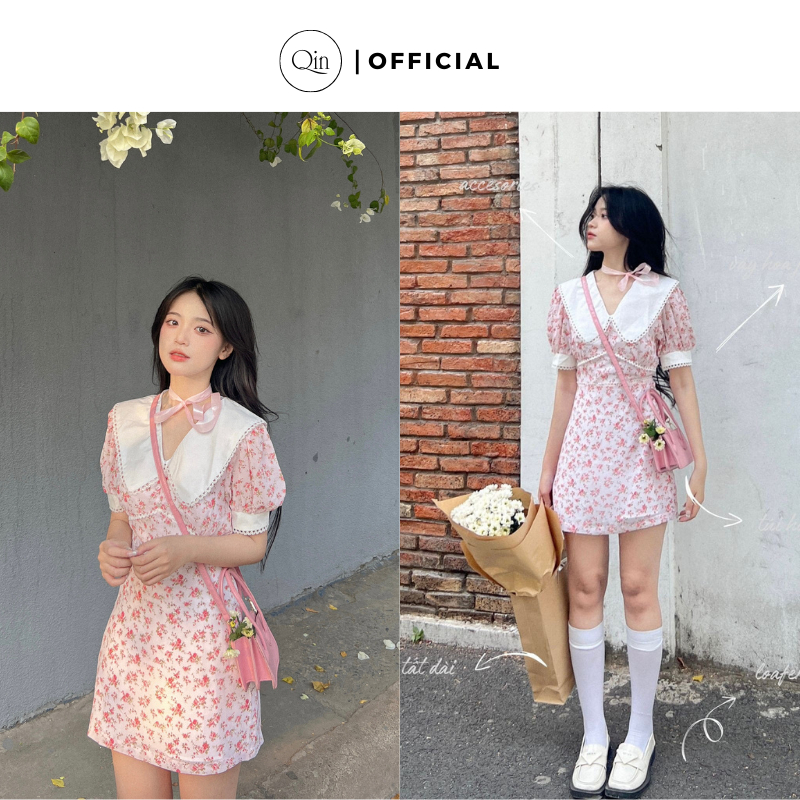 Túi Xách Nữ Mini Qin Màu Trơn Phong Cách Hàn Quốc