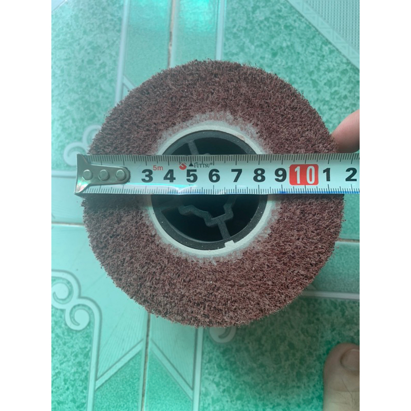 Trục Nỉ đánh sước Hairline  120x100 Grit 60, 80, 240