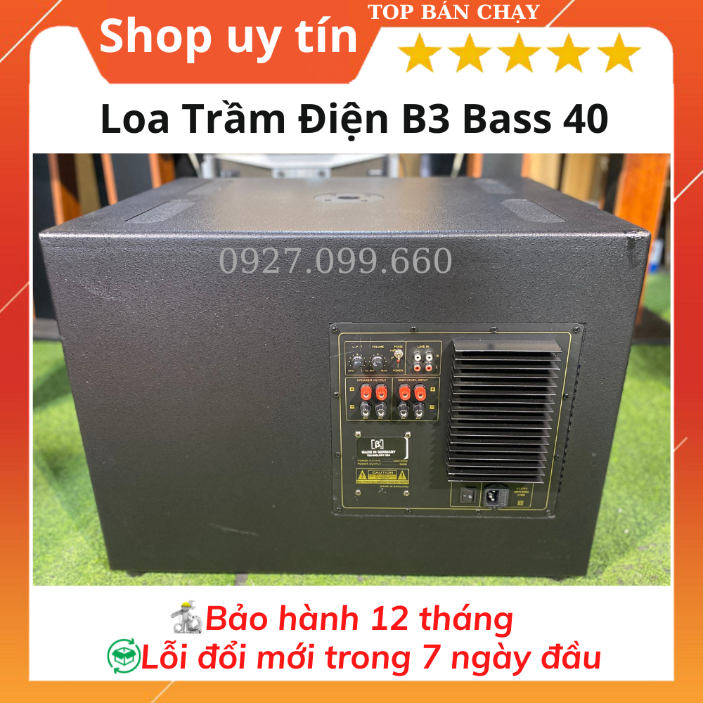 Loa sub điện bass 40 B3 ,Tiếng bass sâu, ấm .Bảo hành 12 tháng.