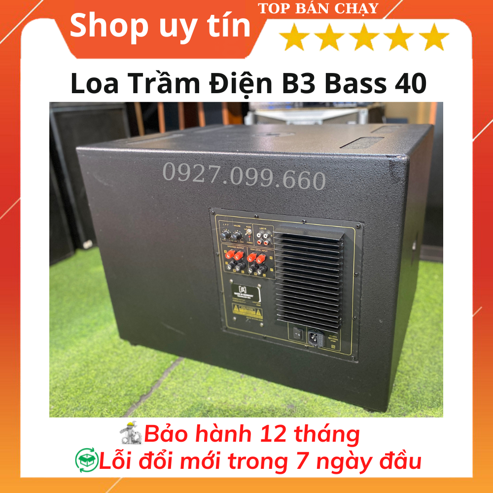 Loa sub điện bass 40 B3 ,Tiếng bass sâu, ấm .Bảo hành 12 tháng.