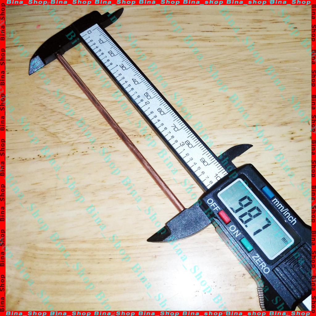 Thanh đồng 3mm dài 10cm làm kim hàn cell pin, đầu mỏ hàn