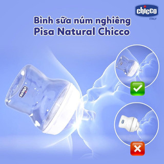 Bình sữa, núm ti Chicco 150/250ml