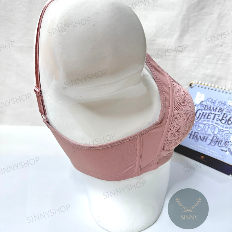 Áo ngực cài trước bigsize cup C, áo lót không gọng, không mút Thái Lan sisterhood 1061, Sinny