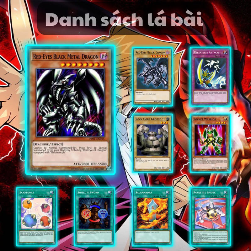Bài in Yugioh Tiếng Việt - Bộ bài Joey Wheeler
