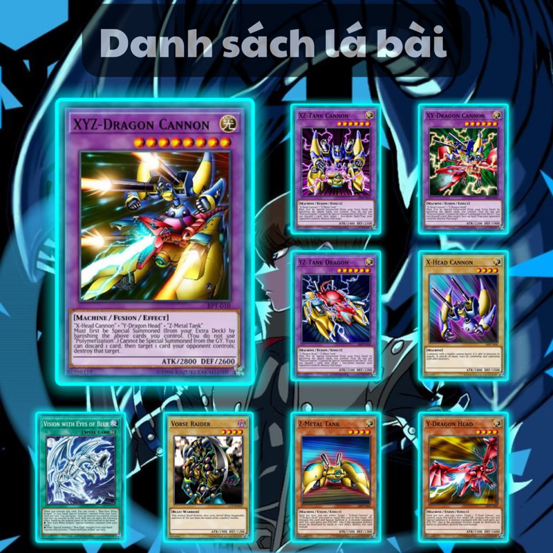 Bài Yugioh Tiếng Việt - Bộ bài Kaiba
