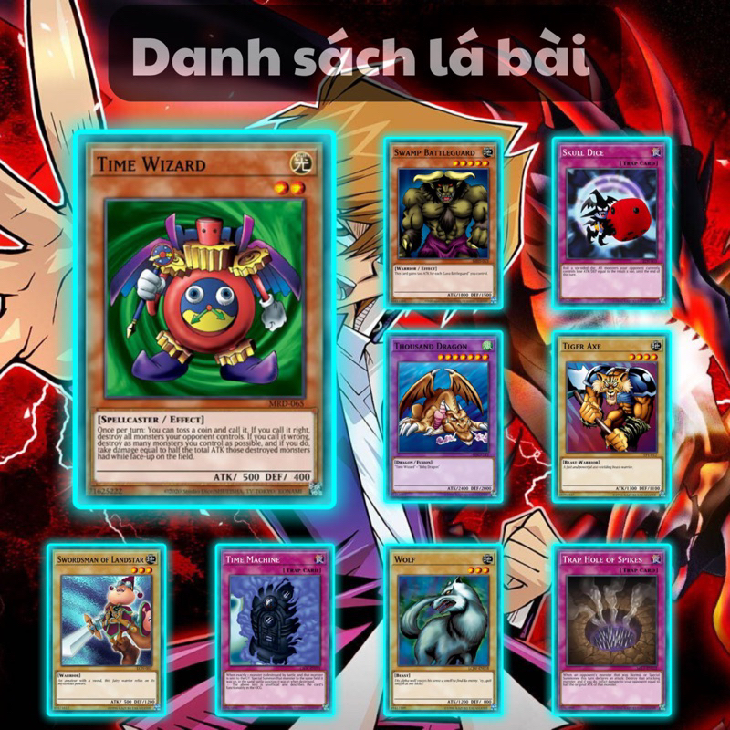 Bài in Yugioh Tiếng Việt - Bộ bài Joey Wheeler