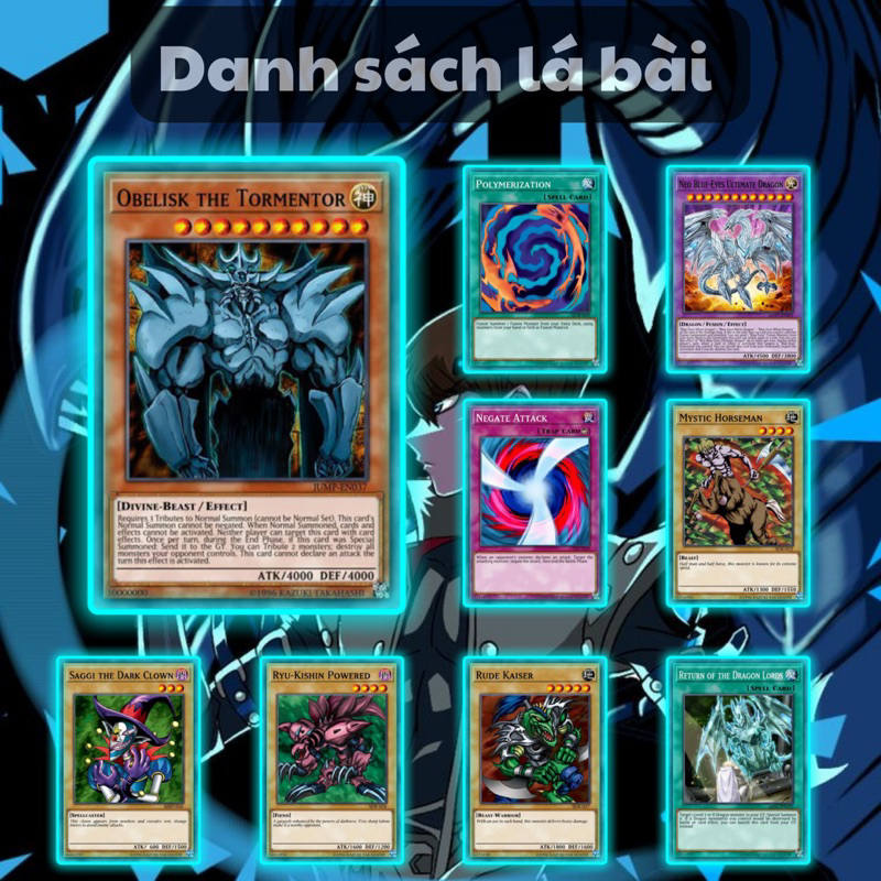Bài Yugioh Tiếng Việt - Bộ bài Kaiba