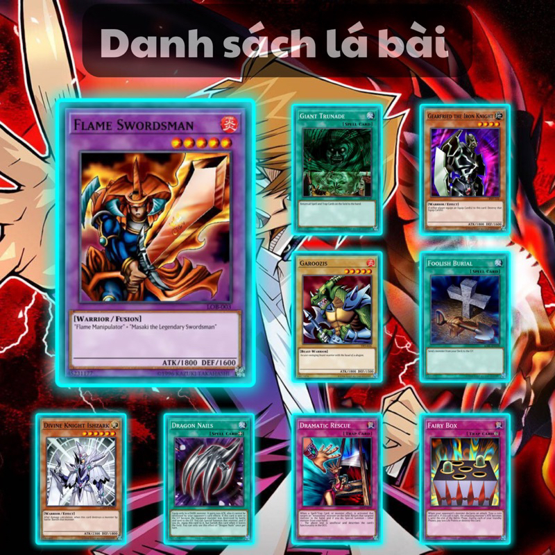 Bài in Yugioh Tiếng Việt - Bộ bài Joey Wheeler