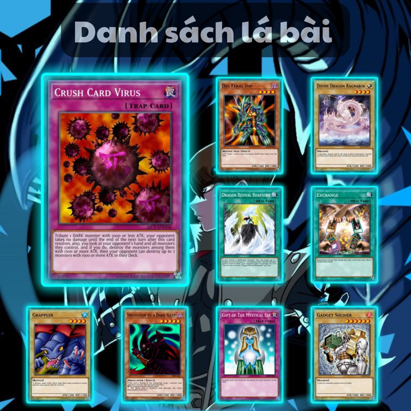 Bài Yugioh Tiếng Việt - Bộ bài Kaiba