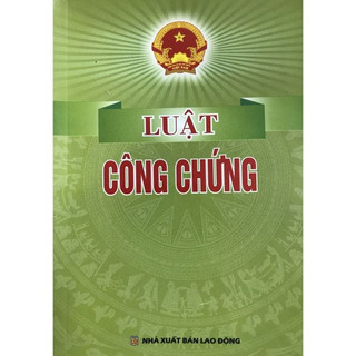 Sách - luật công chứng nxb lao động