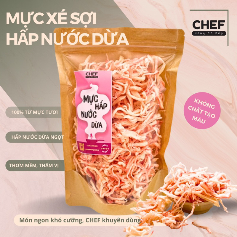 KHÔ MỰC HẤP NƯỚC DỪA 500gr