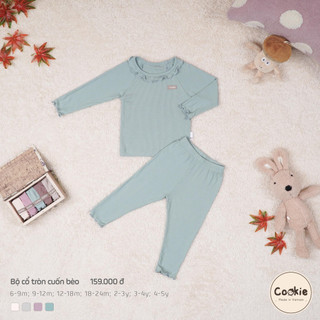 [Cookie] Bộ dài tay cuốn bèo bé gái