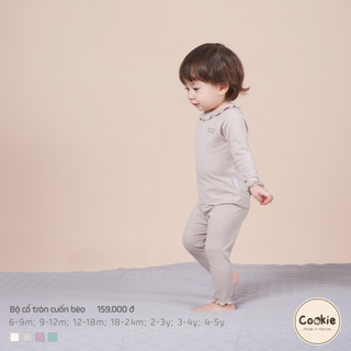 [Cookie] Bộ dài tay cuốn bèo bé gái