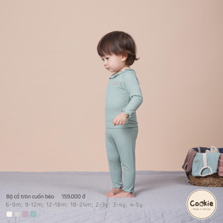 [Cookie] Bộ dài tay cuốn bèo bé gái