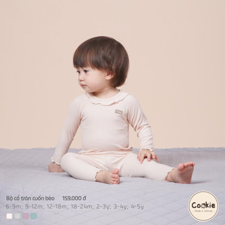 [Cookie] Bộ dài tay cuốn bèo bé gái