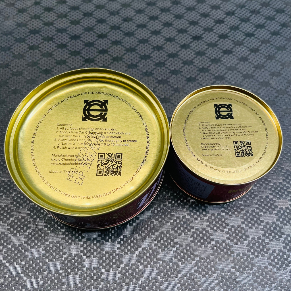 Kem Đánh Bóng Cana Car Crean 100g 220g Xóa Trầy Xước Sơn Xe Máy Xe Oto Thái Lan