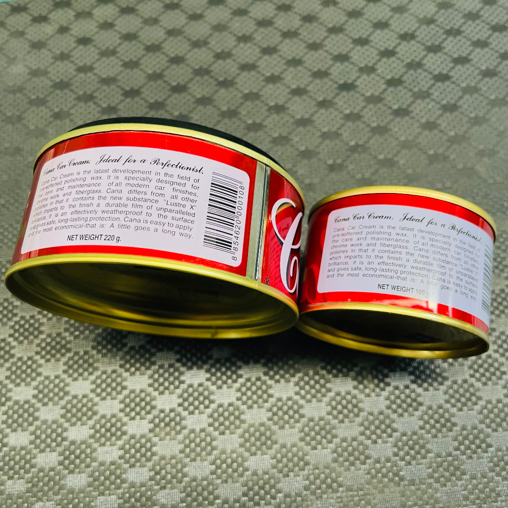 Kem Đánh Bóng Cana Car Crean 100g 220g Xóa Trầy Xước Sơn Xe Máy Xe Oto Thái Lan