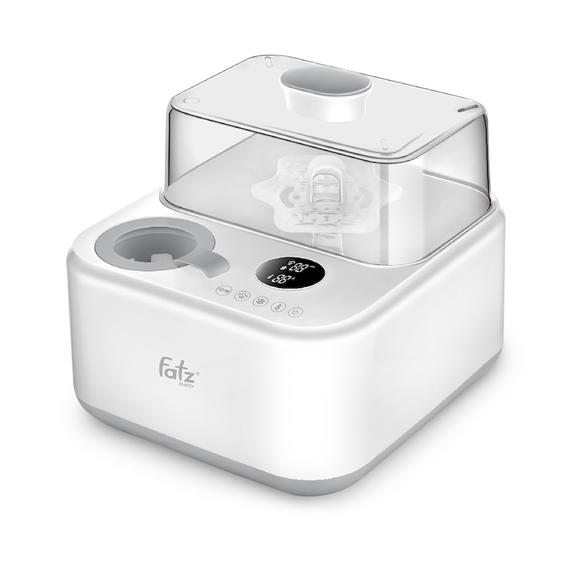 Máy Tiệt Trùng Sấy Khô Bình Sữa Kết Hợp Hâm Sữa, Nấu Cháo Thông Minh FATZBABY CAPTAIN 1 / 2 - Bảo hành 12 tháng