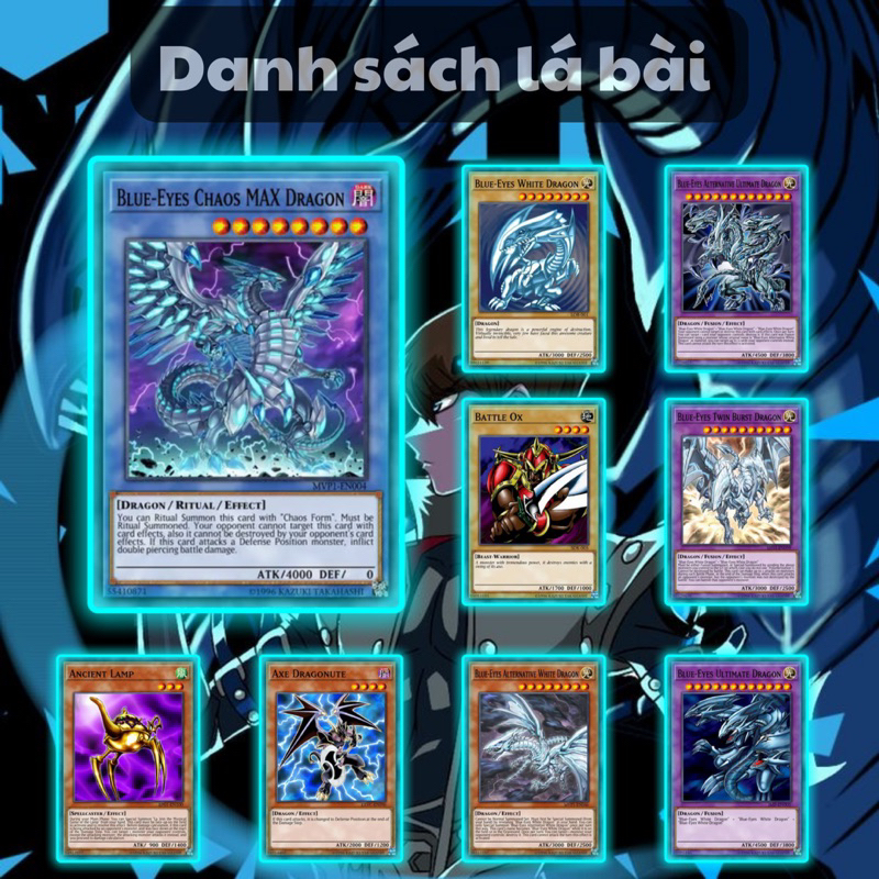 Bài Yugioh Tiếng Việt - Bộ bài Kaiba