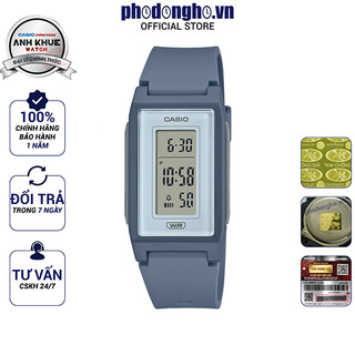 Đồng hồ nữ dây nhựa casio anh khuê lf-10wh-2df