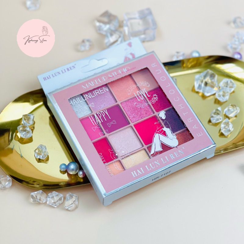 Bảng mắt Hai Lun Li Ren Color 16 ô 16g