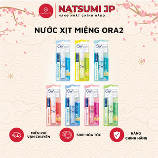 Xịt thơm miệng sunstar ora2 chai 6ml có nhiều hương nhật bản- xịt miệng nhật
