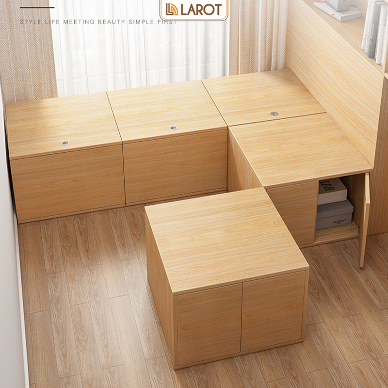 Tủ đồ tatami lắp ghép thông minh thành giường cho phòng có diện tích nhỏ thương hiệu Larot - LP182/183