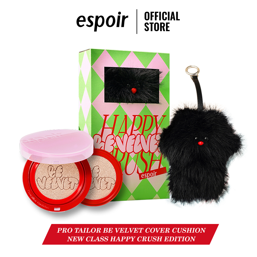 [LIMITED PACKAGE] Phấn Nước Espoir Pro Tailor Be Velvet Cover Cushion New Class Happy Crush Edition