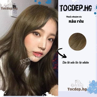 thuốc nhuộm tóc nâu rêu - Tocdep.HG