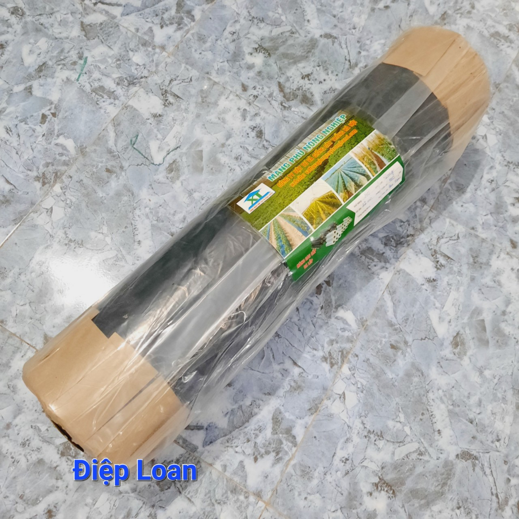 1 cuộn 400 mét nilong đen, bạt phủ nông nghiệp, màng phủ cây trồng khổ 1m4( 1,4 mét)