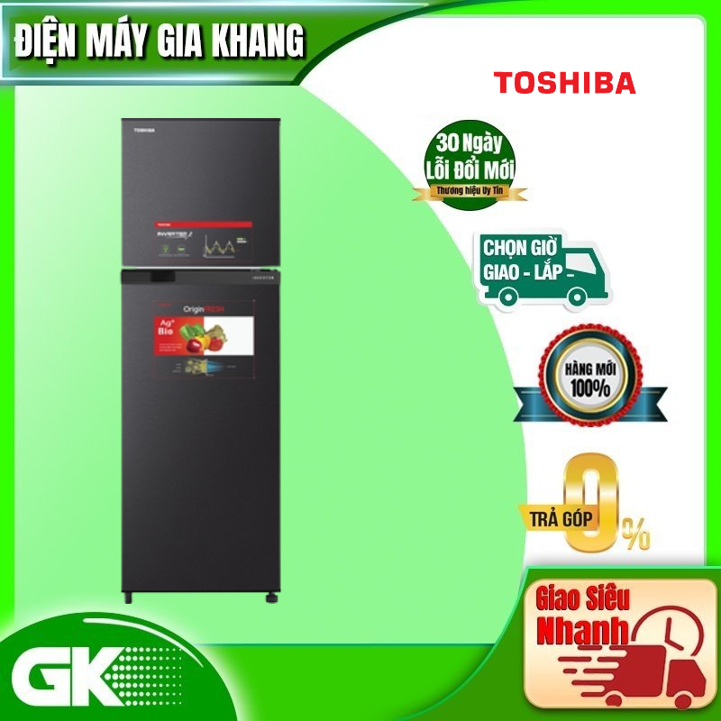 GR-B31VU(SK) - Tủ lạnh Toshiba Inverter 253 lít GR-B31VU SK