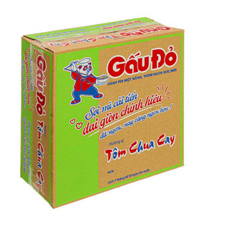 Mì gấu đỏ tôm chua cay 63gr