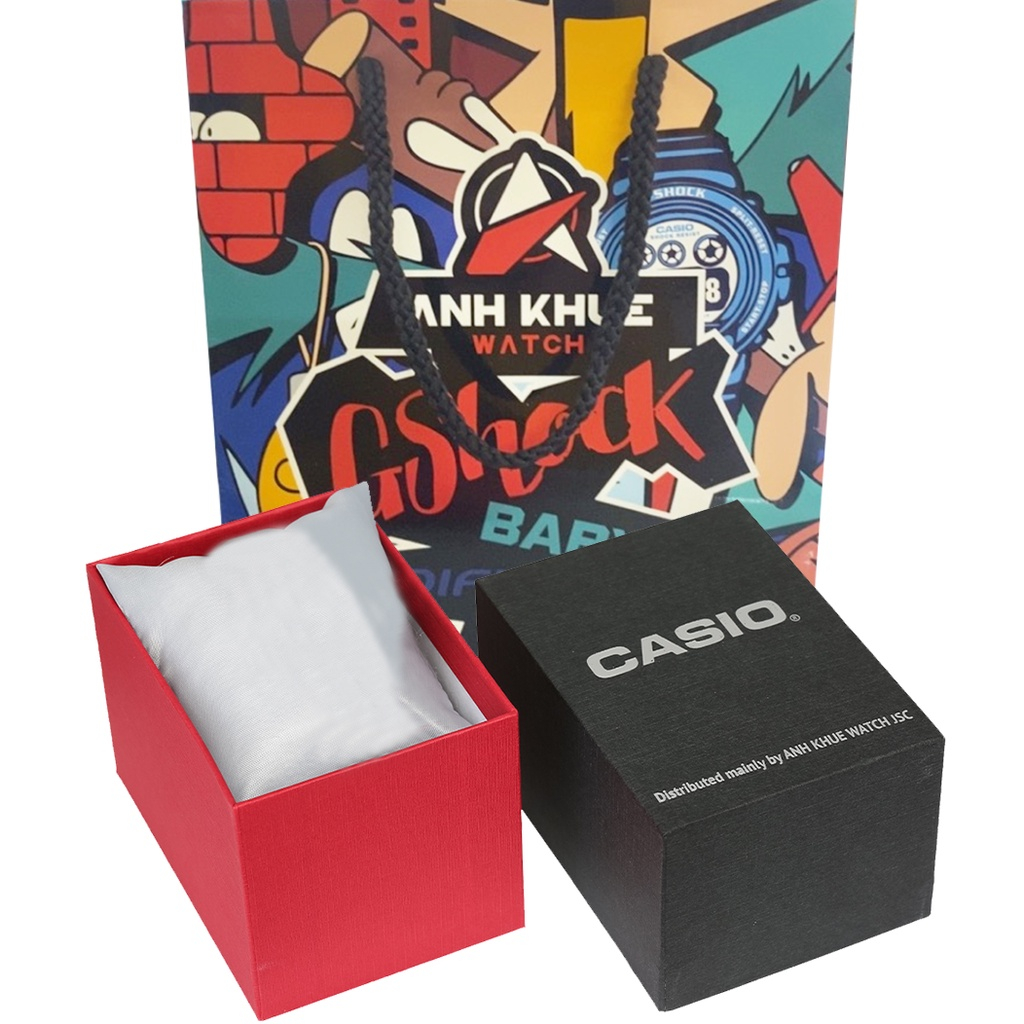 Đồng hồ nữ dây nhựa Casio Anh Khuê LF-10WH-3DF
