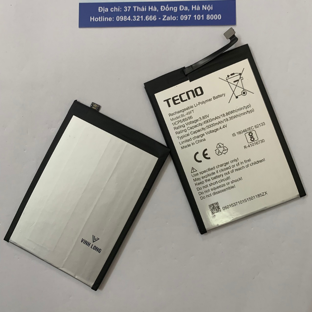 Pin Tecno KE7 / CE7 BL-49HT