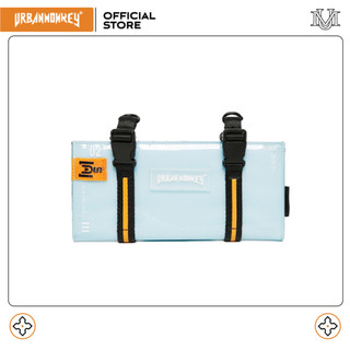 Ví Dài URBAN MONKEY PVC Trong Suốt Chống Nước Có Thể Đeo Chéo Màu Xanh Dương