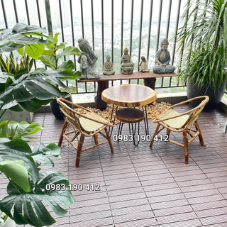 Sàn nhựa 3T - Vỉ nhựa ghép lót sàn ban công, chống trơn trượt nhà tắm, lót sàn nhà vệ sinh, sân thượng