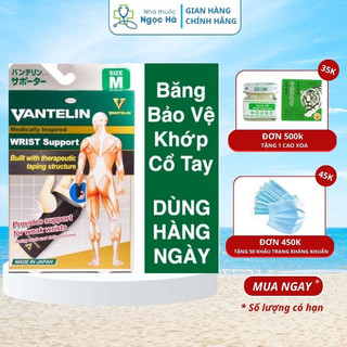 Băng bảo vệ khớp cổ tay Vantelin Wrist phòng và bảo vệ chấn thương [Hàng chính hãng Nhật Bản]