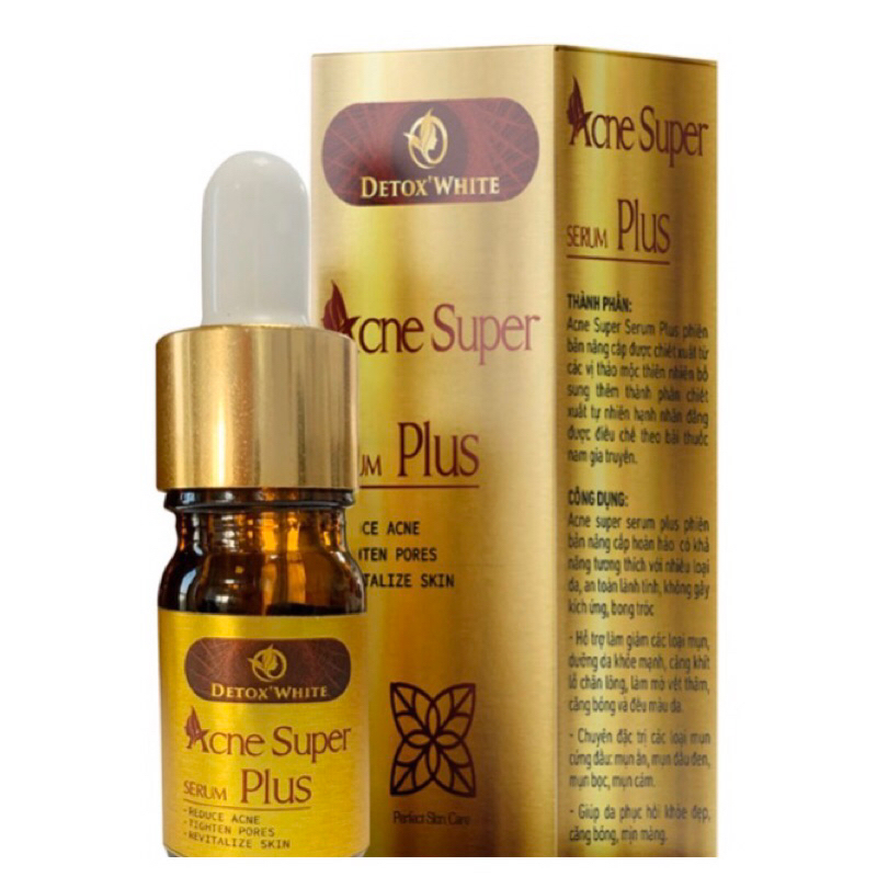 Serum mụn Đông Y Detox White Acne Super serum